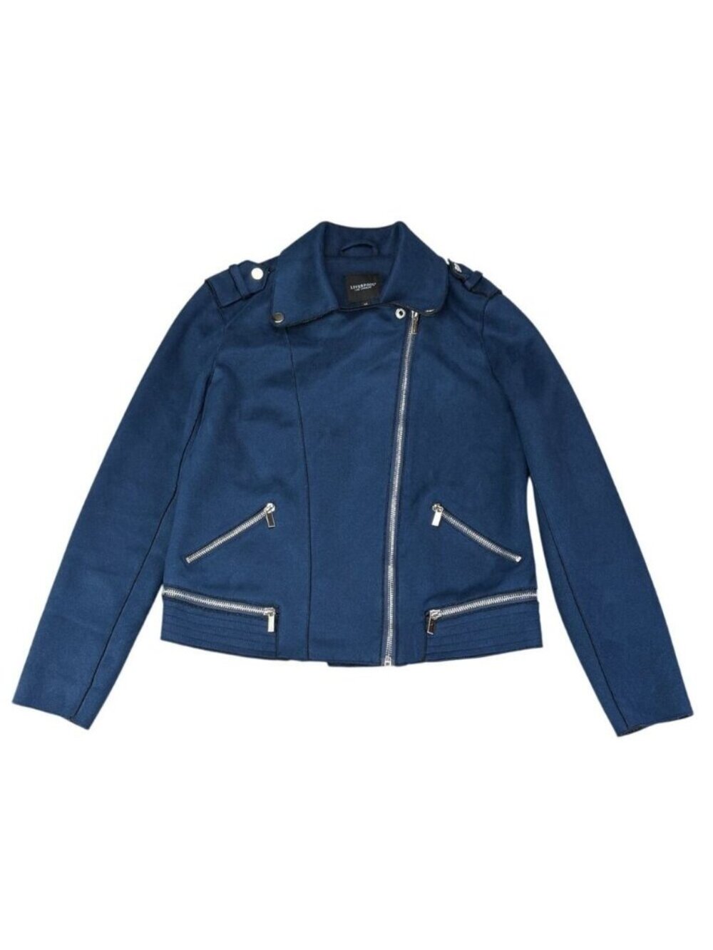 Liverpool Faux Suede Moto Jacket - Picture 2 of 6